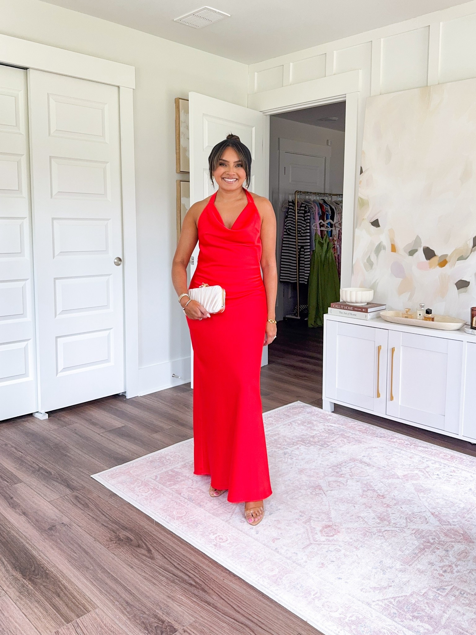 Orange dress size xs TTS
Clear heels size 5 TTS



#LTKPetite #LTKWedding #LTKStyleTip