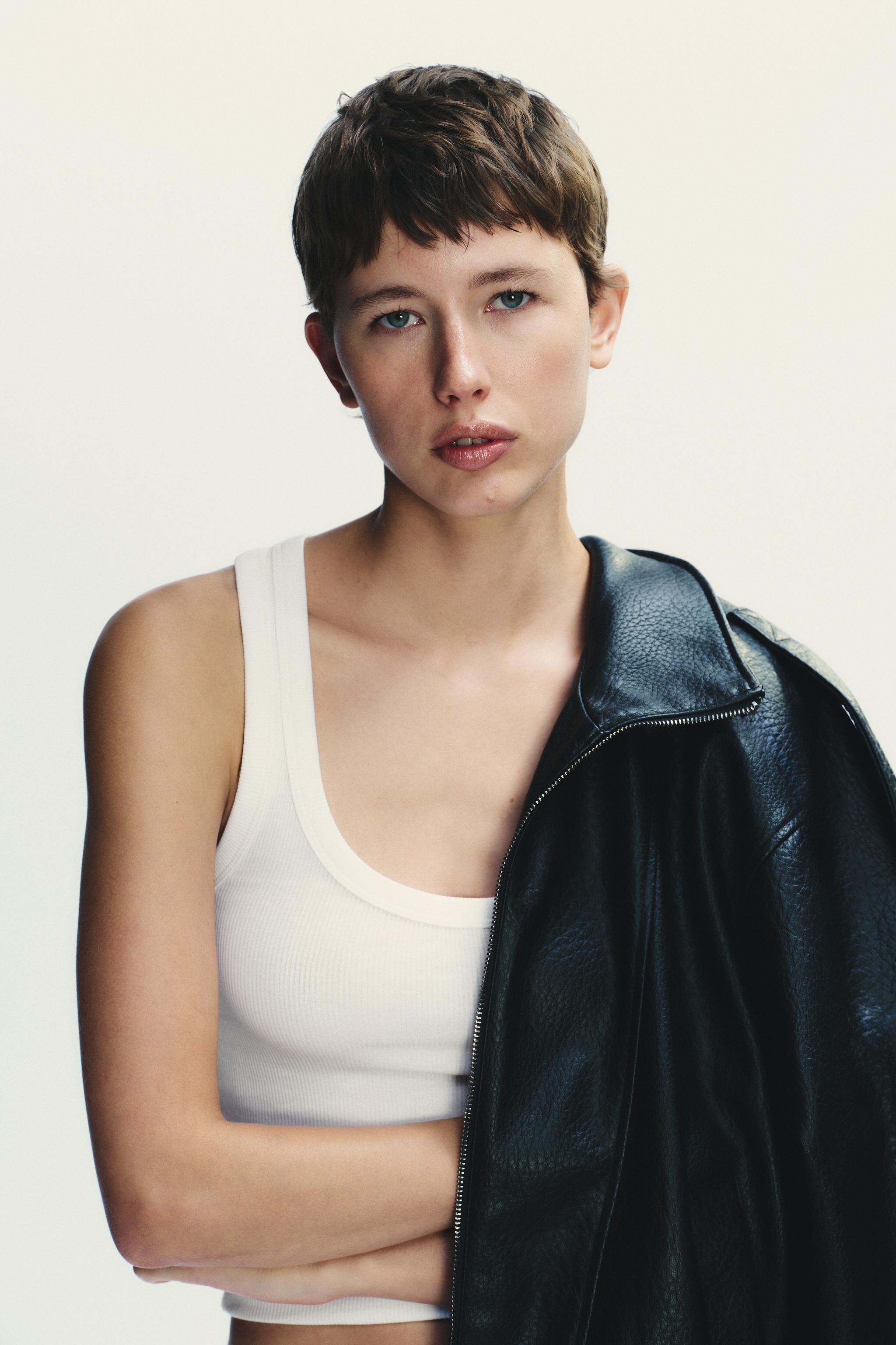 FAUX LEATHER JACKET | Zara US