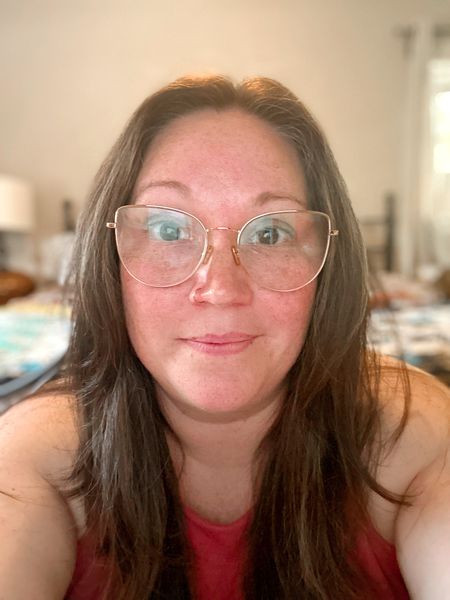 Jess is wearing these silver rimmed glasses and we love them!!! Budget friendly always from eyebuydirect!

#LTKworkwear #LTKunder50 #LTKbeauty