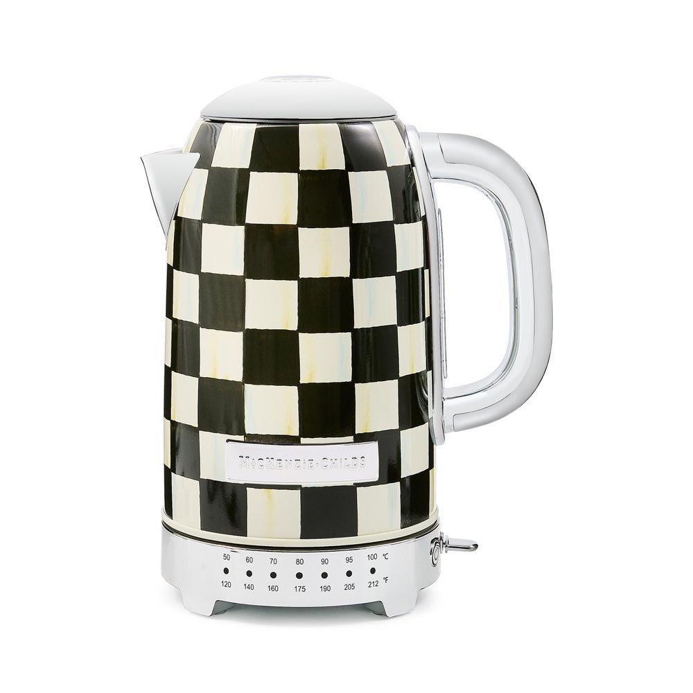 Courtly Check Electric Kettle | MacKenzie-Childs