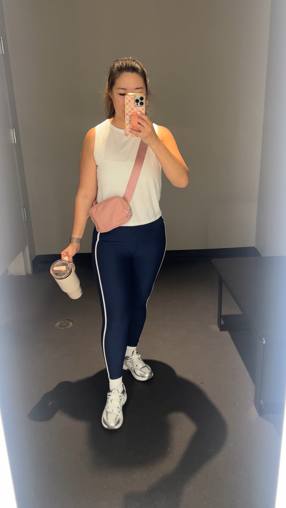 Body Pump Workout Outfit // Amazon // Target // Abercrombie // Walmart 
Sports Bra: Medium
Leggings: Medium
Tank: Small 