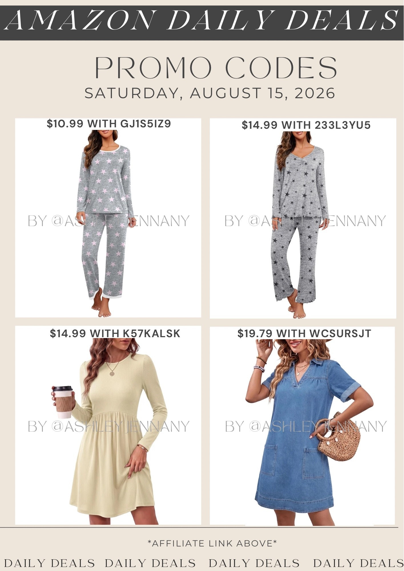 Amazon deals

#LTKSaleAlert #LTKMidsize #LTKSeasonal