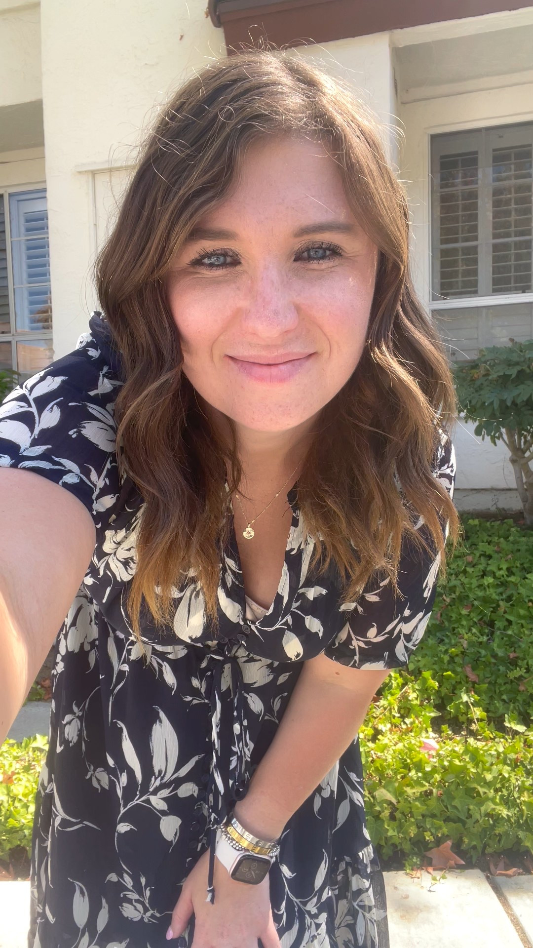 Love this floral print dress from @Gibsonlook the perfect piece for fall 💙🌸 #fyp #styletips #outfitinspo #ootd #everydayfashion 

#LTKWorkwear #LTKSaleAlert #LTKStyleTip