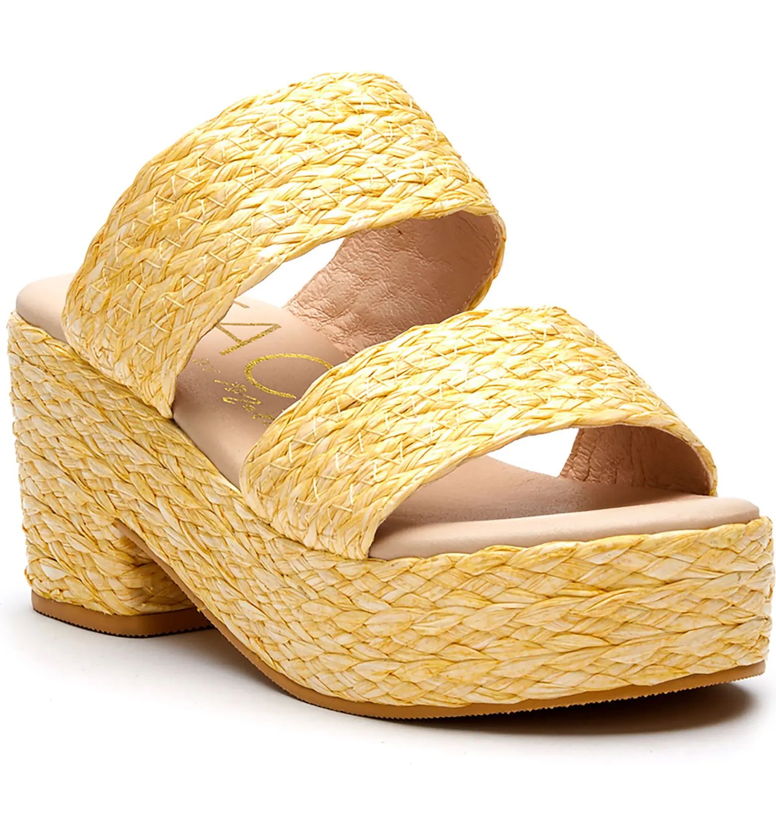 Ocean Ave Espadrille Platform Slide Sandal (Women) | Nordstrom