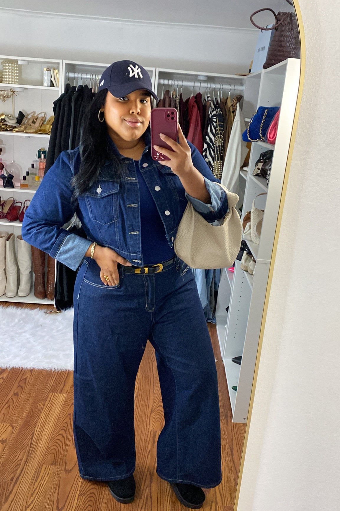 Denim set 

#LTKPlusSize #LTKSeasonal #LTKMidsize