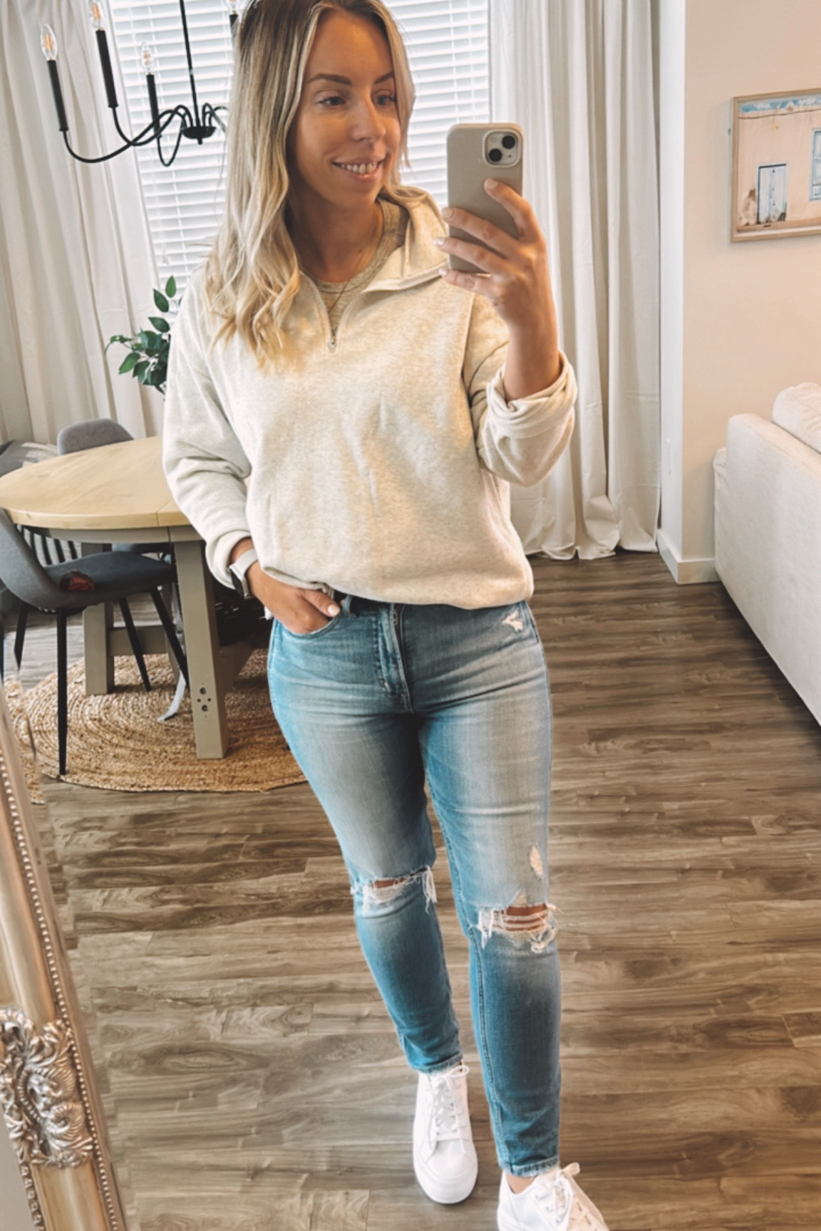 A little cooler summer weather outfit idea!

This half zip from Amazon is on high rotation in my closet this summer because it’s so lightweight and an easy layering piece for those cooler days!

Paired with my favourite gap jeans of course! ( this wash is no longer available so I’ve linked the new colours/washes in the same style!)


#liketkit #LTKfindsunder50 #LTKsalealert #LTKstyletip
@shop.Itk

*********
Canadian amazon finds, blazer, Amazon fashion, dupe, dupes, spring jacket, bag, amazon outfit, amazon Canada, outfit inspo, summer outfit, casual style

#LTKsale #LTKstyletip #LTKshoes