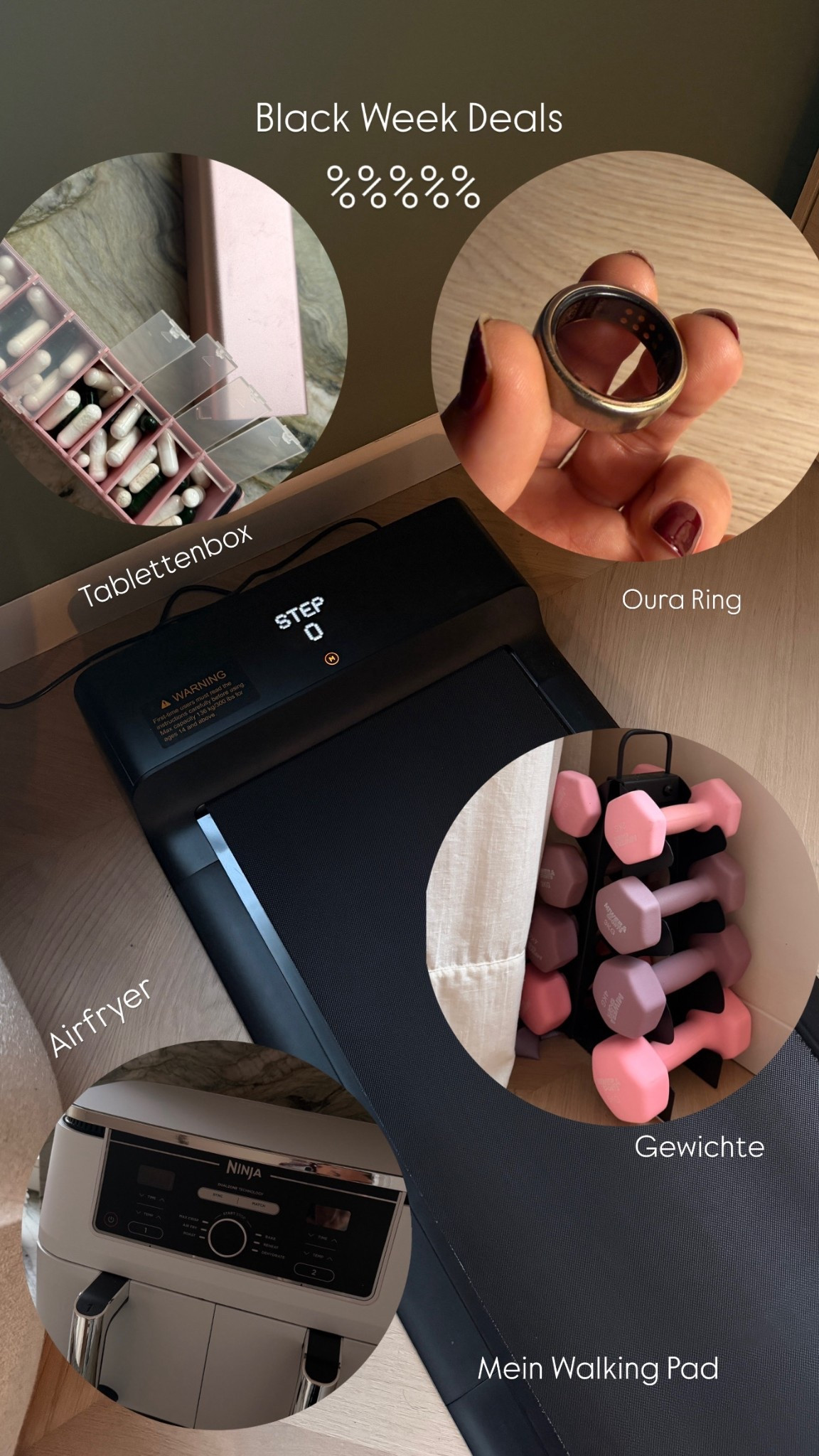 Die besten @amazon Black Week Deals! Mein Walking Pad, Gewichte, der Oura Ring uvm sind jetzt richtig stark herab gesetzt 

#LTKdeutschland