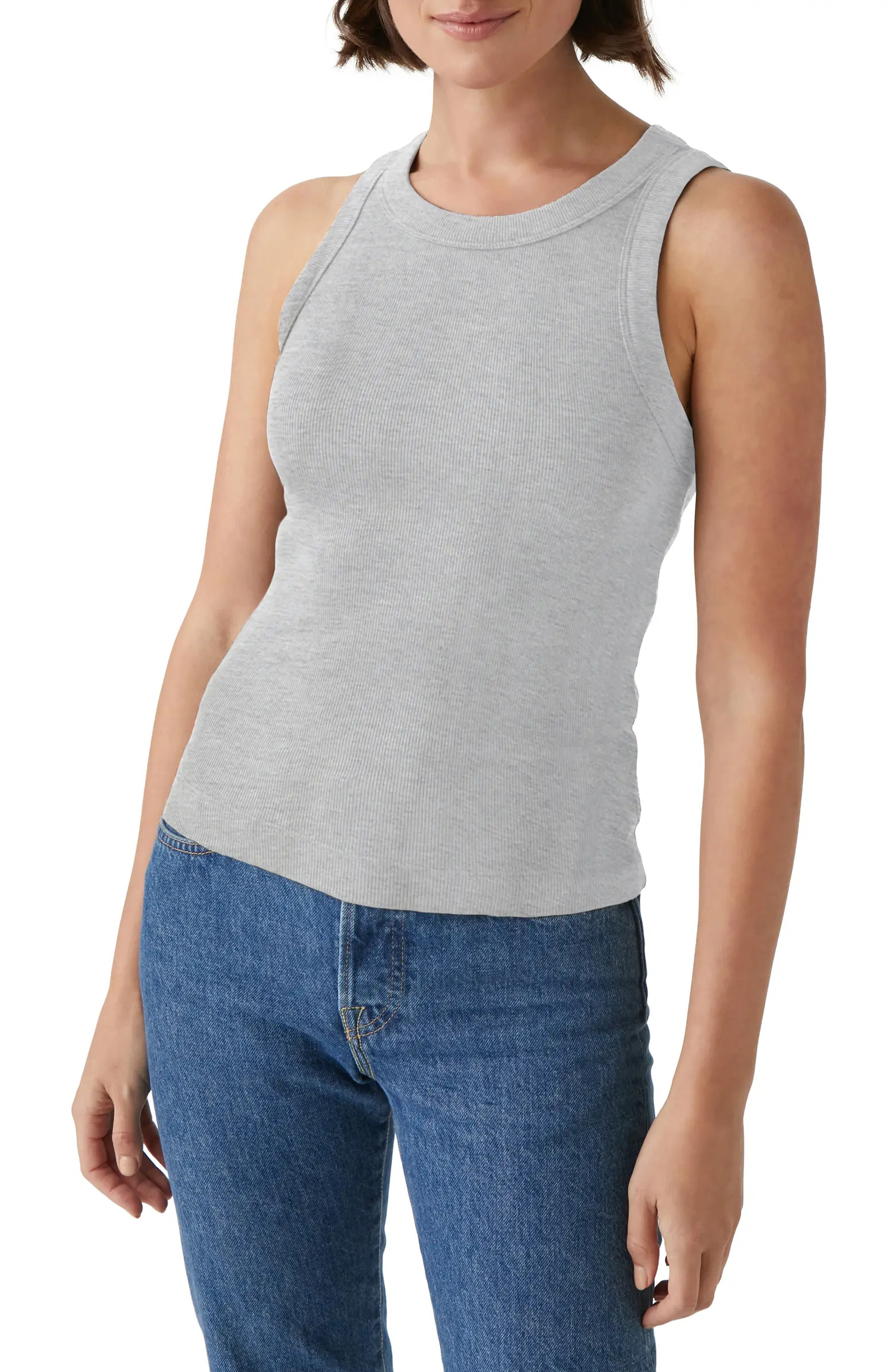 Michael Stars Gina Cotton & Modal Rib Tank | Nordstrom | Nordstrom