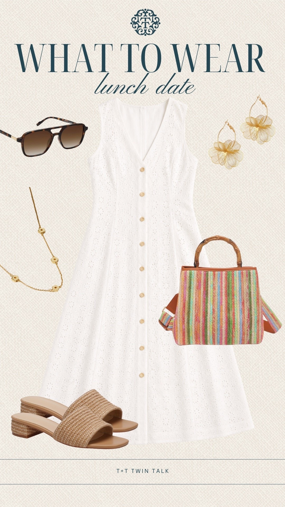 T+T, what to wear! This Nordstrom dress paired with that statement bag is such a fun pick, with simple accessories that let the outfit do its thing. Perfect for a lunch date, whether that’s somewhere casual outside or a spot that feels a little more dressed up.

#LTKOver40 #LTKSeasonal #LTKMidsize