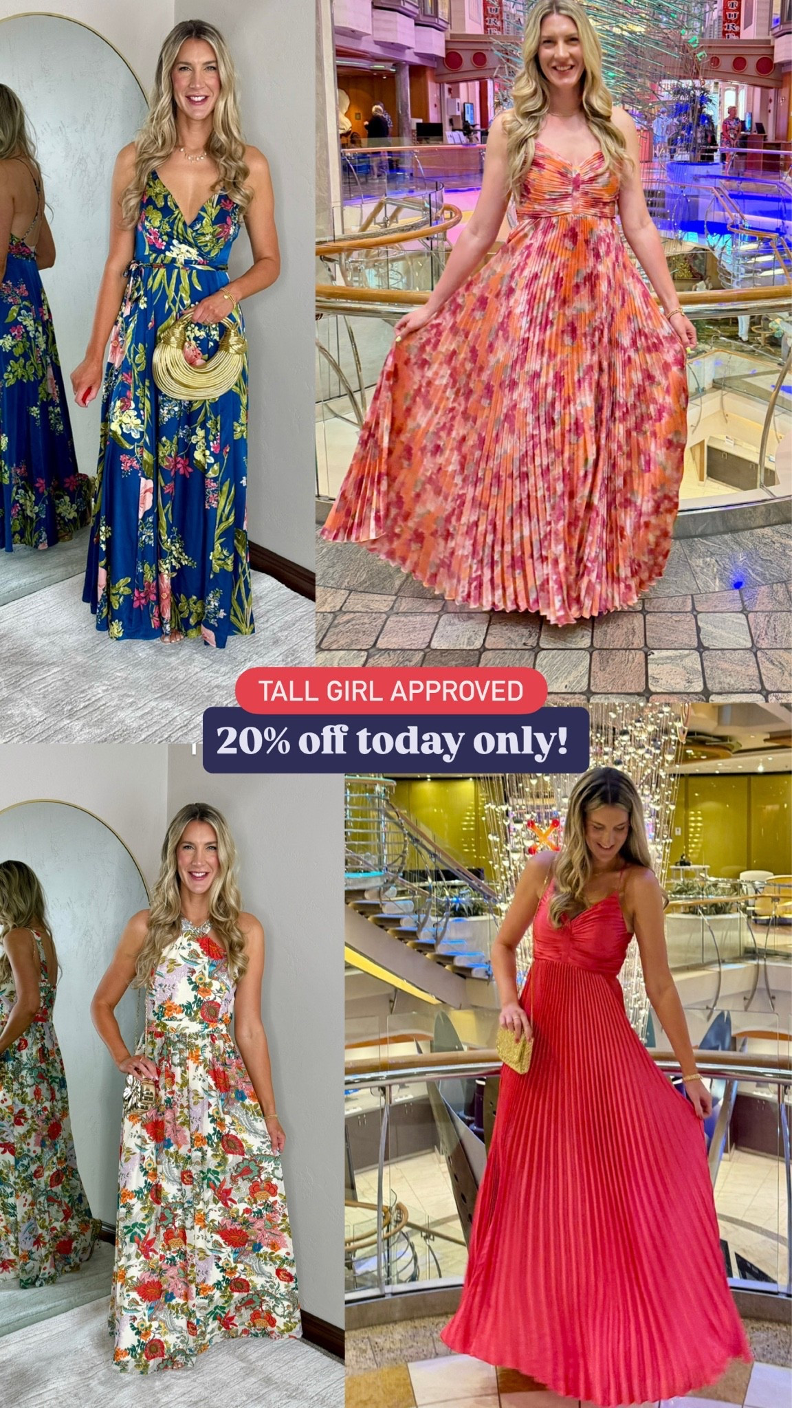 Bring my true medium in all would suggest sizing up for larger chests 

Formal gown, formal dress, wedding guest dress, maxi dress, floral dress, satin dress, pleated

#LTKTall #LTKTravel #LTKSaleAlert