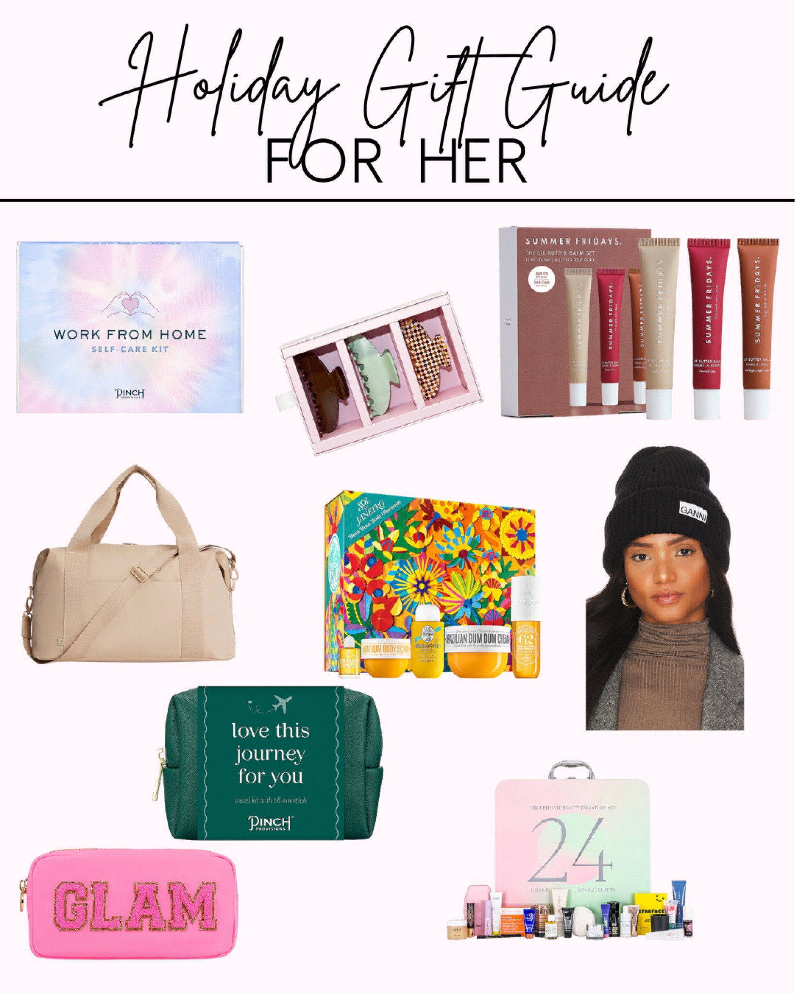 Holiday gift guide for her, gift sets, gift sets for her, affordable gift guide, luxury gift guide, gift ideas for her 

#LTKGiftGuide #LTKHoliday #LTKHolidaySale