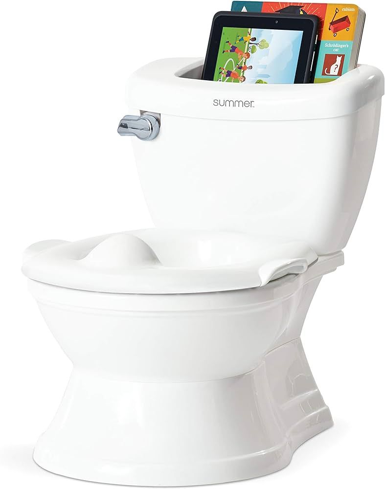 Summer My Size Potty with Transition Ring & Storage, White - Realistic Potty Training Toilet - Fe... | Amazon (US)