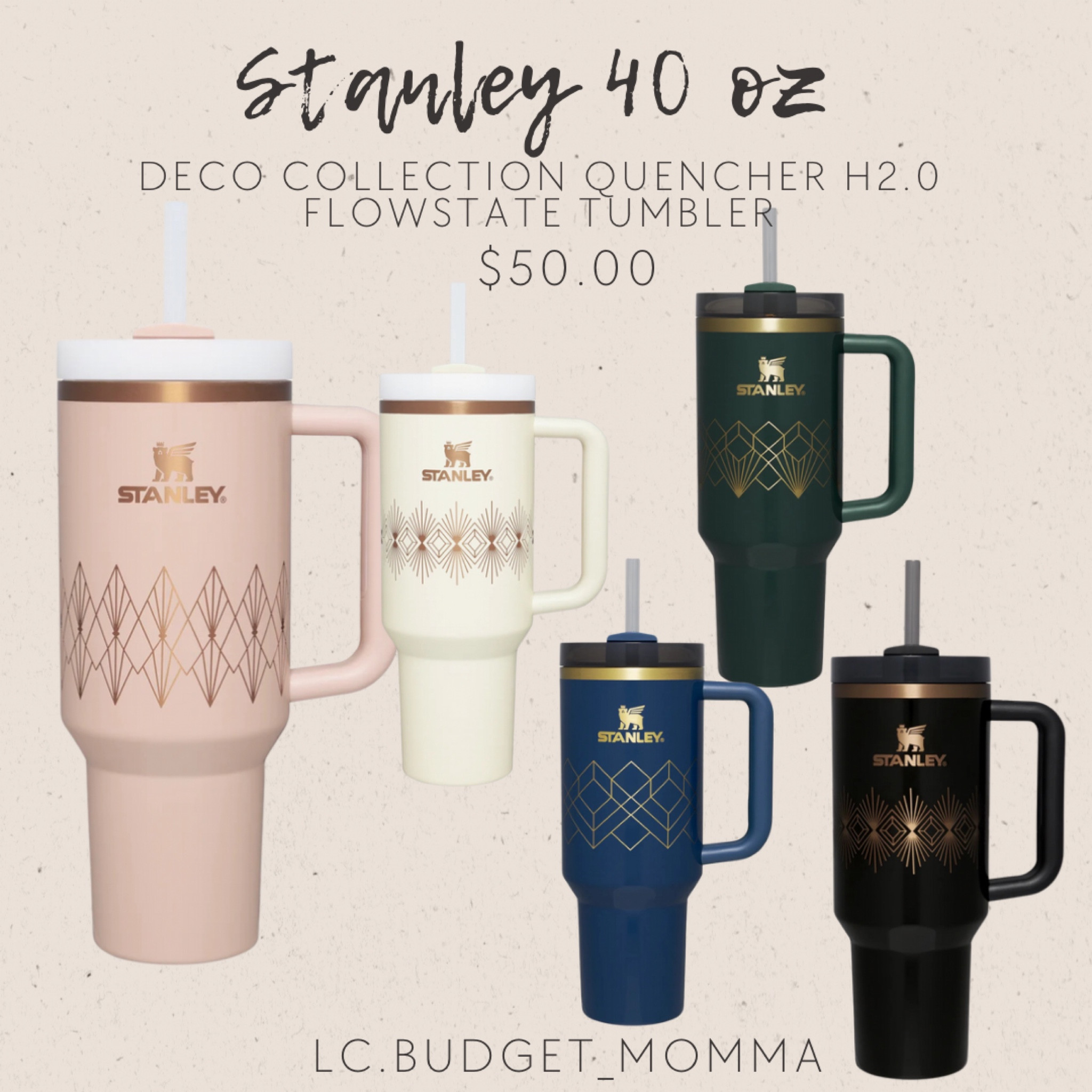 DECO COLLECTION QUENCHER H2.0 FLOWSTATE™ TUMBLER | 40 OZ

All colors in stock ✨ #stanley 

#LTKSeasonal #LTKGiftGuide #LTKHoliday