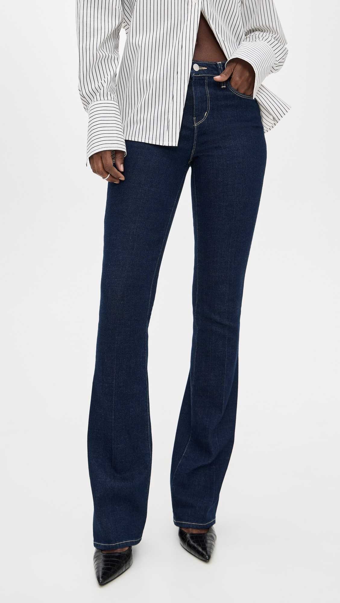 Selma Sleek Baby Boot Jeans | Shopbop
