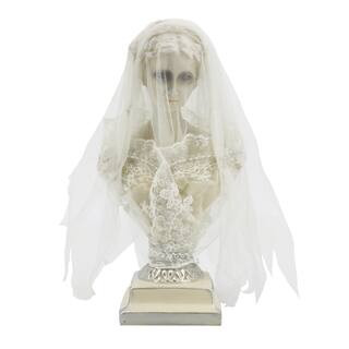 9" White Witch Bust Tabletop Décor by Ashland® | Michaels | Michaels Stores