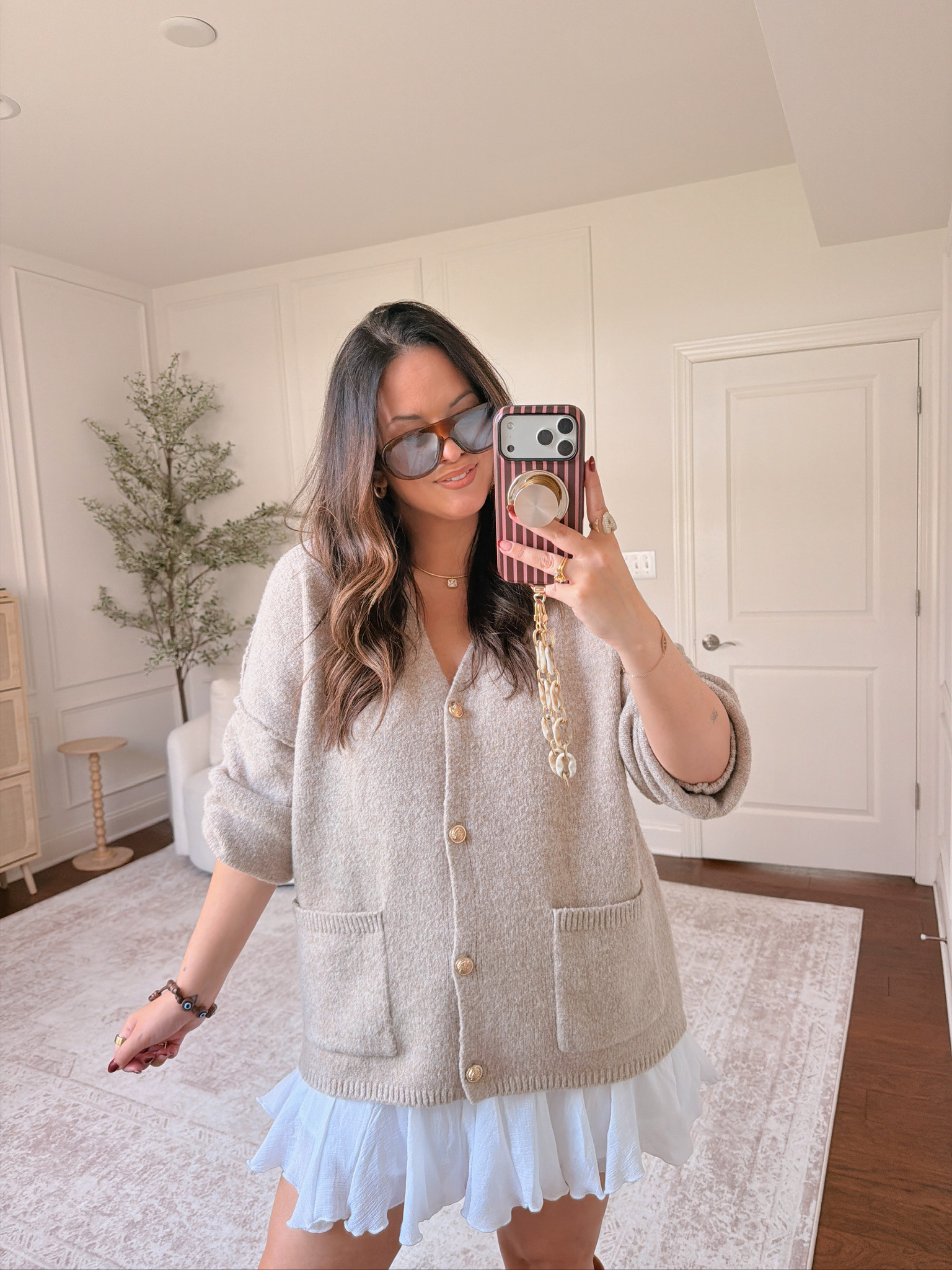 Wearing an XL in the skort and a large in the sweater

#LTKSeasonal #LTKMidsize