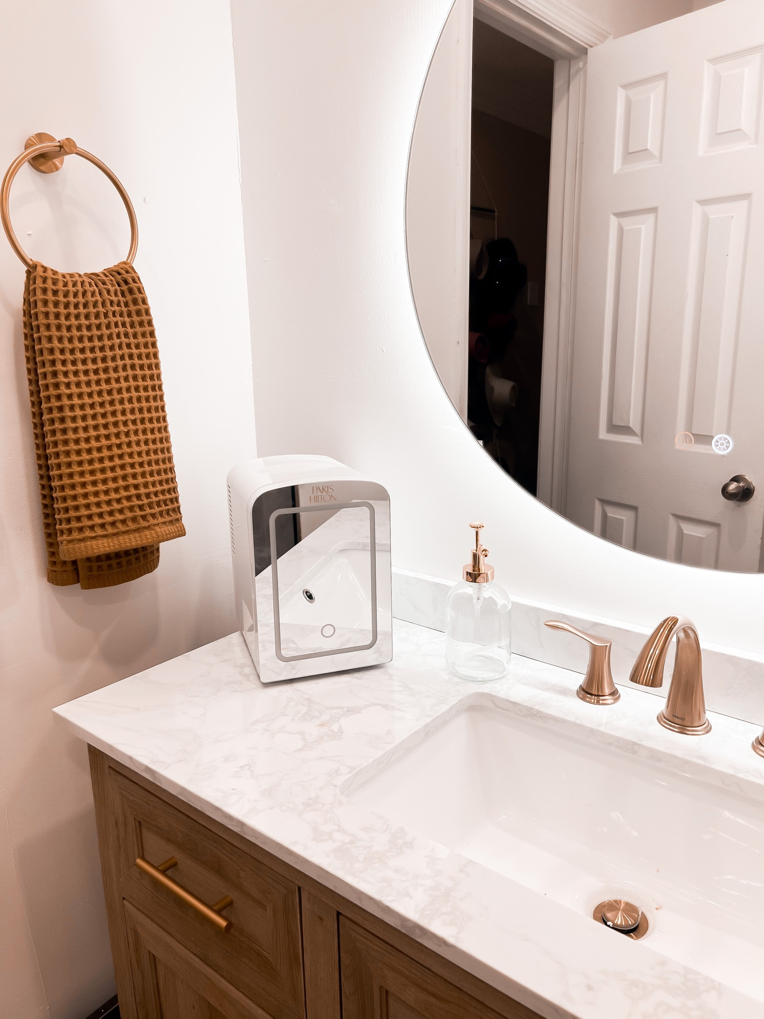 Bathroom Renovation 
#bath #bathdecor #fall #fallbathtowel #target #bathroom # #ltkfinds #target #targethome #amazon #amazonhome #ledmirror #bathmirtor 

#LTKfindsunder50 #LTKSeasonal #LTKhome