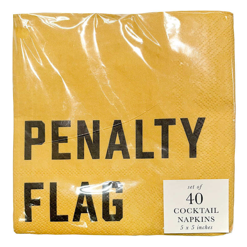 Football Season Cocktail Napkin 40Ct | At Home
