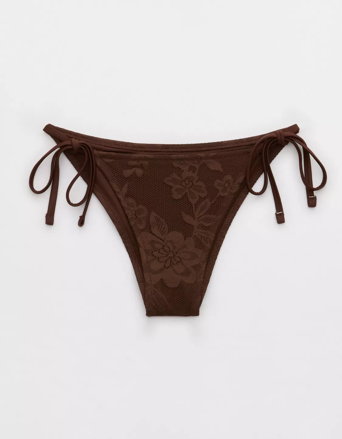 Aerie The Sunbun Lace Bikini Bottom | Aerie