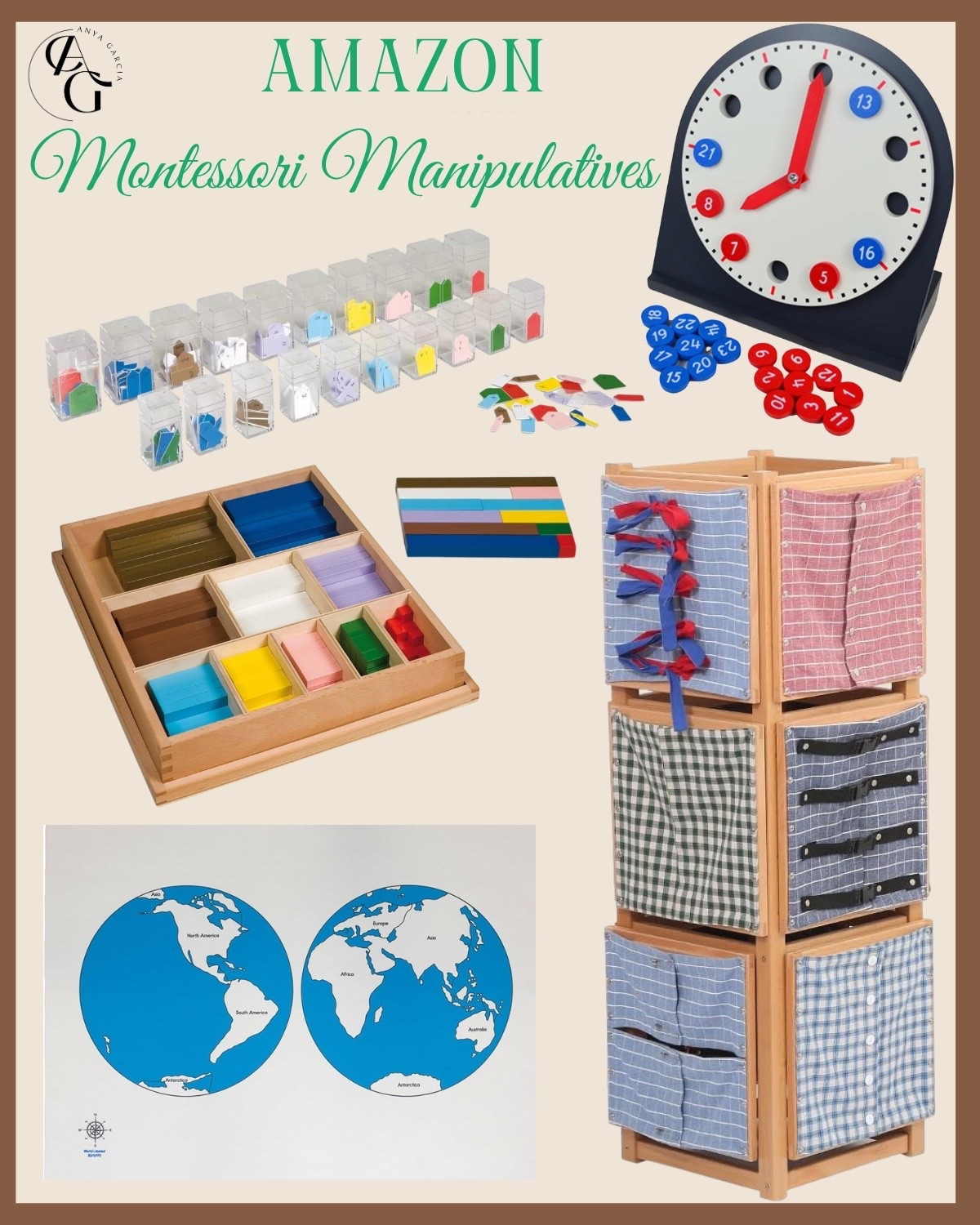 Amazon ~ Montessori Manipulatives

#LTKKids #LTKmorningroutine #LTKHome