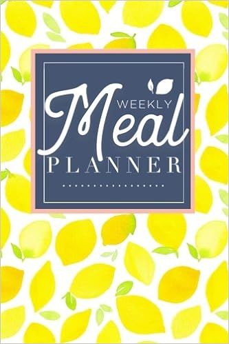Meal Planner: Track And Plan Your Meals Weekly (52 Week Food Planner / Diary / Log / Journal / Ca... | Amazon (US)