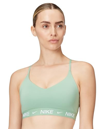 Nike Women's Indy Light Support Padded Adjustable Sports Bra, Steam, Medium | Amazon (US)