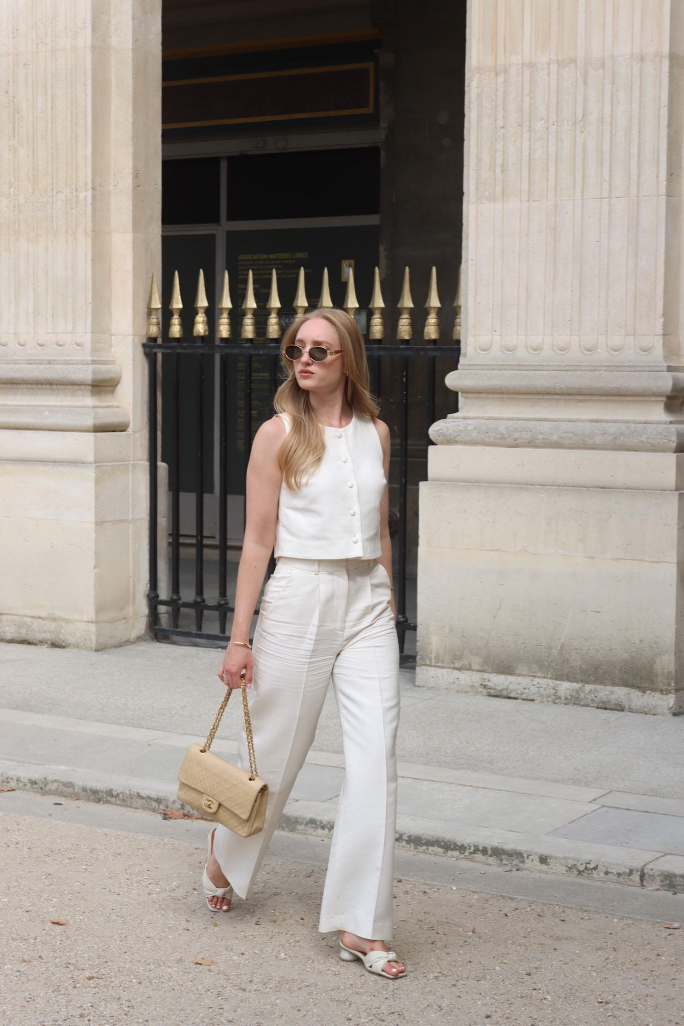 Office look in Paris, linnen set from Sezane

#LTKworkwear #LTKeurope #LTKstyletip
