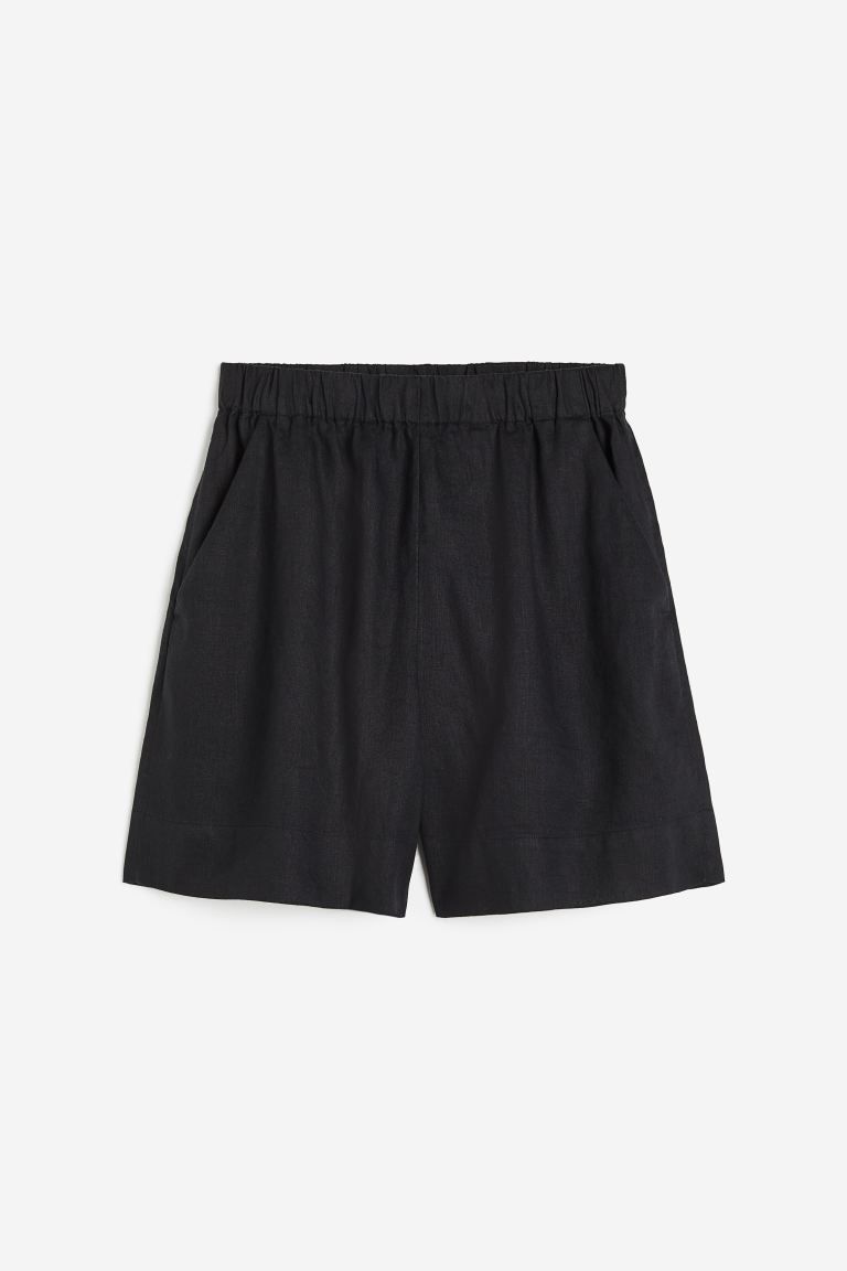 Linen Pull-on Shorts | H&M (US + CA)