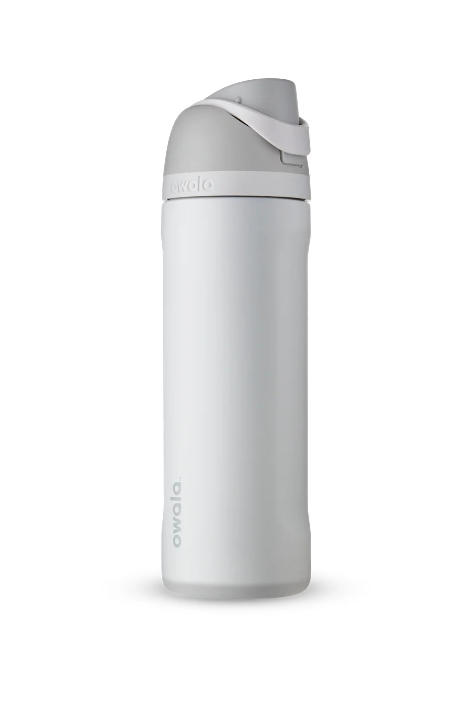 Owala FreeSip Stainless Steel Water Bottle, 24oz, Shy Marshmallow White | Walmart (US)