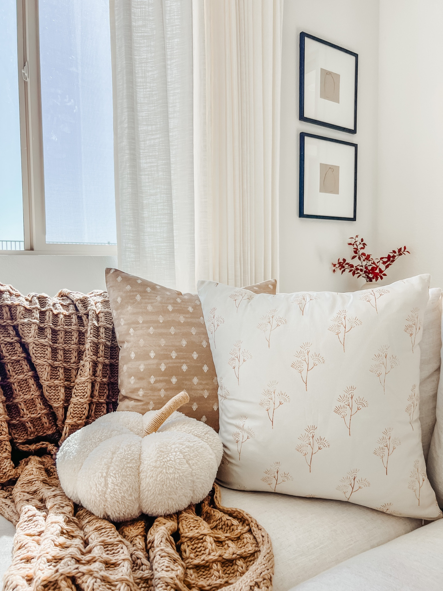 The most beautiful pillow covers for Fall from Woven Nook! I love the neutral color and design of these two covers. 

#LTKSeasonal #LTKhome