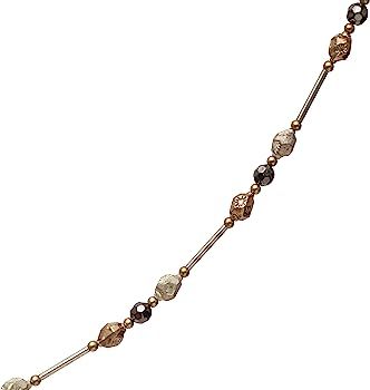 Creative Co-Op 72" L Box, Metallic Colors Glass Garlands, Gold and Silver | Amazon (CA)