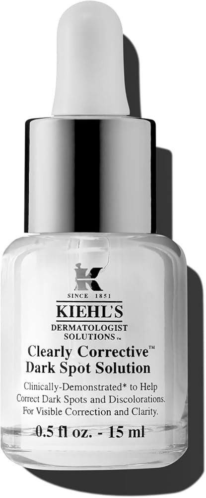 Kiehl's Clearly Corrective Dark Spot Serum, Brightening Facial Serum, Reduces Hyperpigmentation &... | Amazon (US)