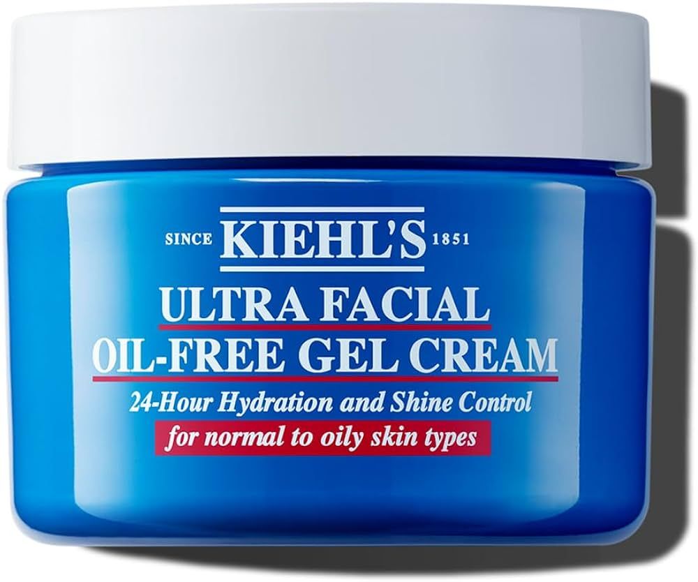 Kiehl's Ultra Facial Oil-Free Moisturizer, Shine-Reducing Gel Cream for Oily to Normal Skin, Hydr... | Amazon (US)