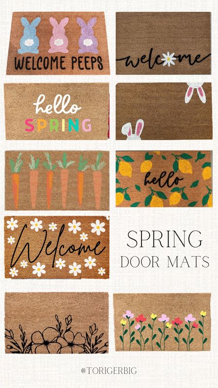 Spring doormats

Front door mat, outdoor mats spring door mat, spring outdoor mats 

#LTKSeasonal #LTKhome #LTKfindsunder100