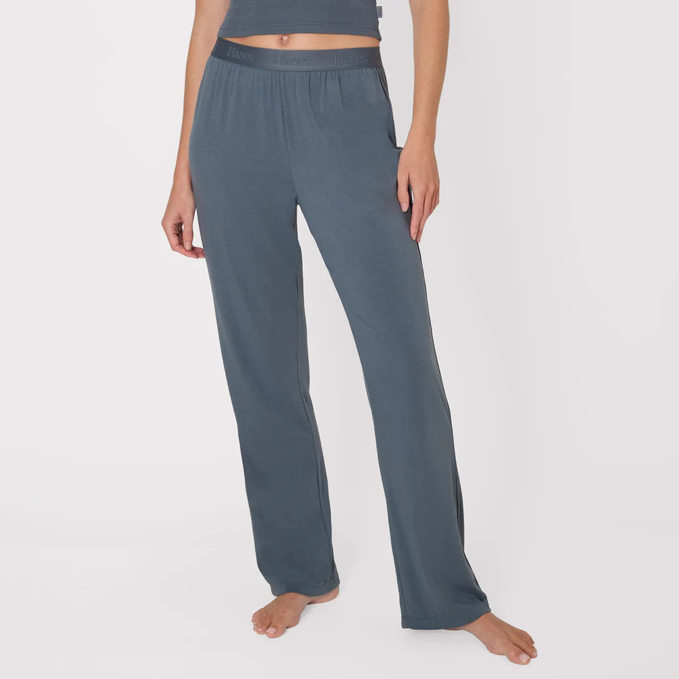 Hanes Originals Women's SuperSoft Comfywear Lounge Pants, 30" #HLT210 | Hanes.com