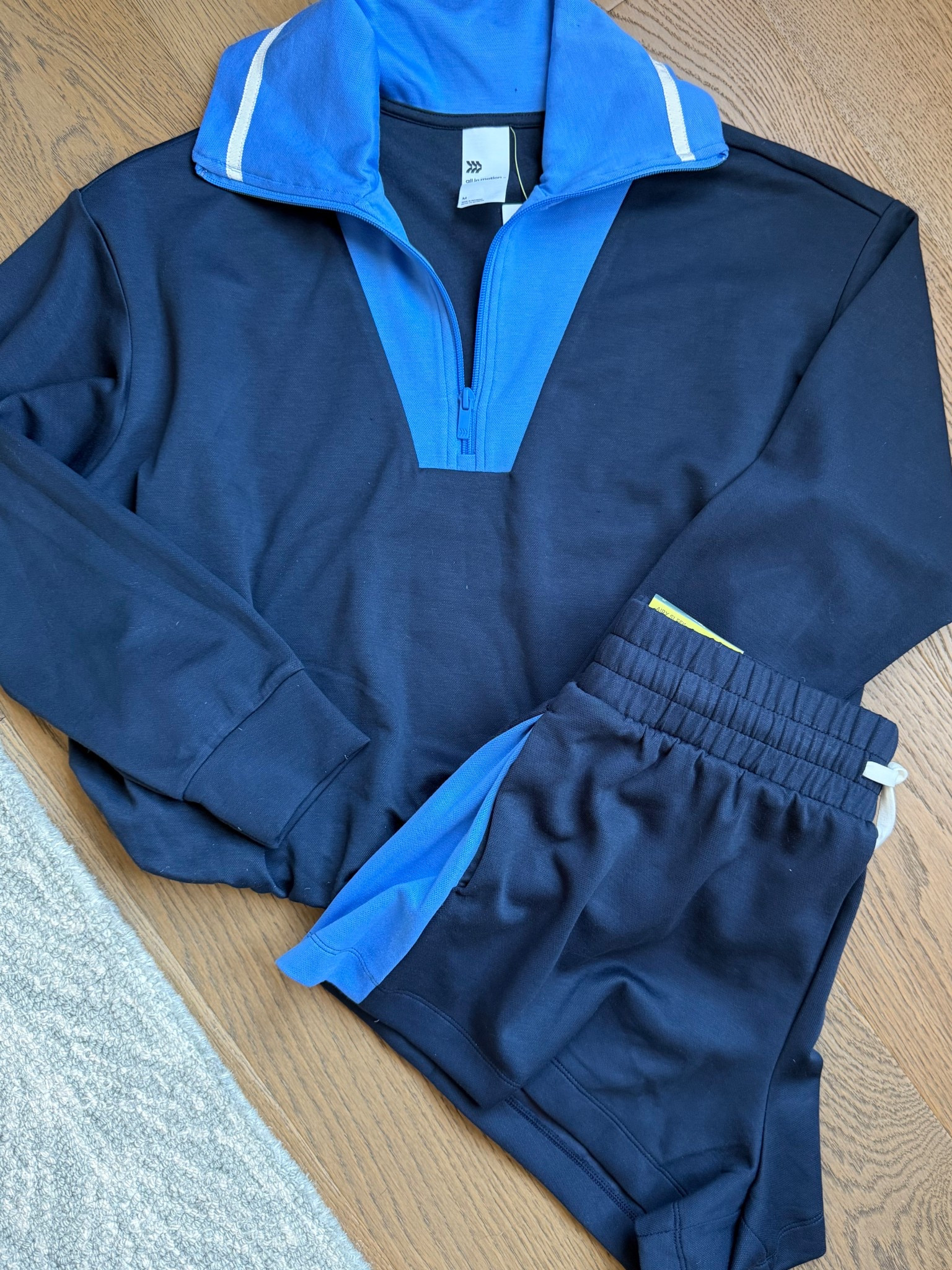 Ordered this set to wear postpartum & I love it - I’m shocked it’s from @Target  
 So many cute color ways too and it’s on sale! 

Medium in shorts & Top! 

Postpartum, spring finds, target, matching set 