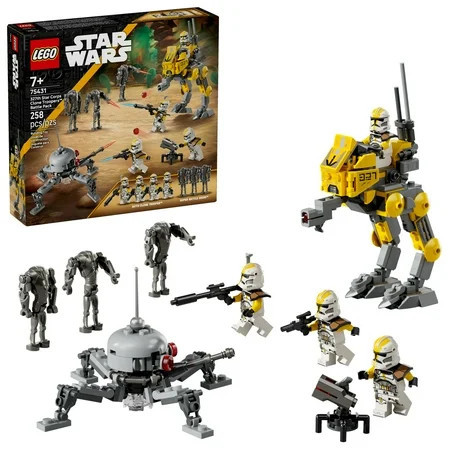 LEGO Star Wars 327th Star Corps Clone Troopers Battle Pack Building Toy - Pretend Play Set for Boys & Girls, Ages 7+ - Gift for Christmas - Collectible Model Kit & Kids Room Decor - 75431 | Walmart (US)