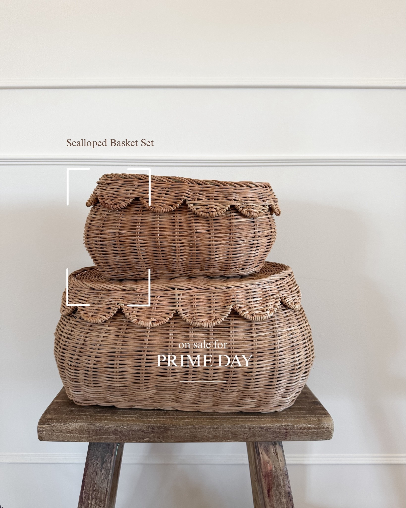 Amazon Prime Day deal 🤎

These scalloped baskets are one of my favorite storage finds. Cute enough to leave out on display but perfect for hiding all the things you don’t want sitting out

#LTKhome #LTKsale #LTKcanada