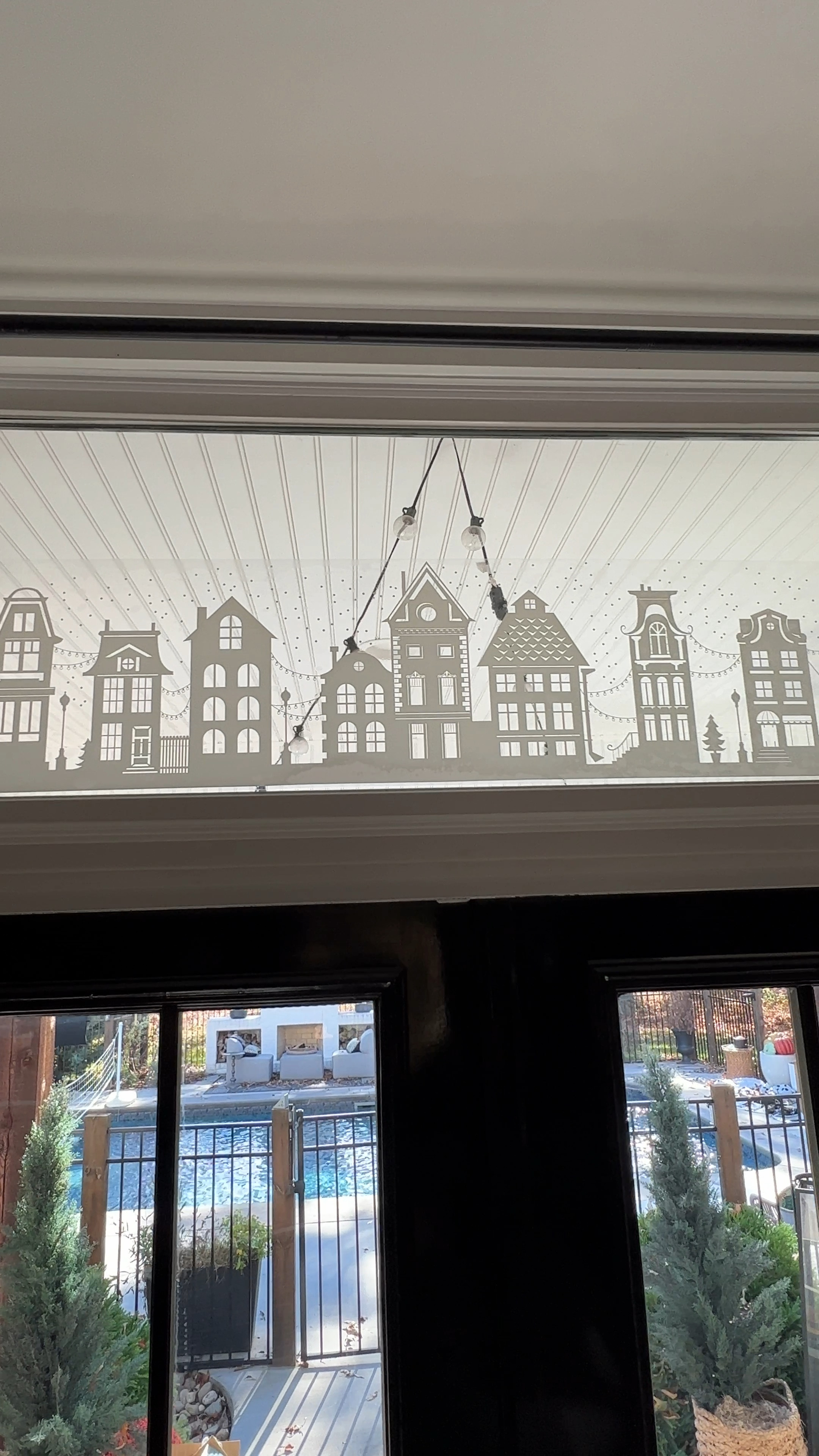 I found the cutest window clings for Christmas. These are from Amazon and it shows the cutest houses with snow falling.

#LTKActive #LTKHoliday #LTKSeasonal