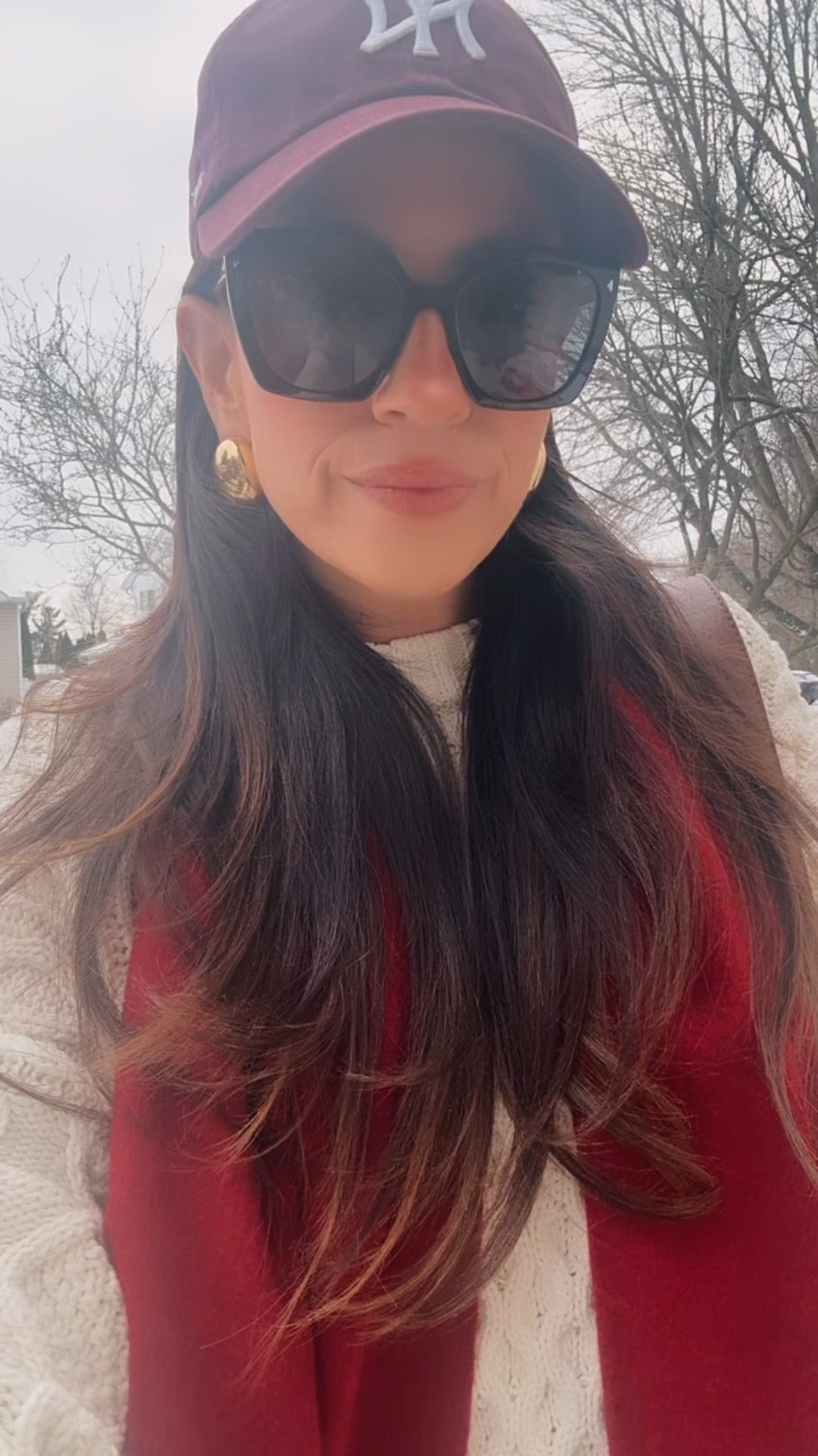 NYC OOTD // winter outfit, scarf, sweater set, adidas sneakers  

#LTKSeasonal #LTKTravel #LTKOver40