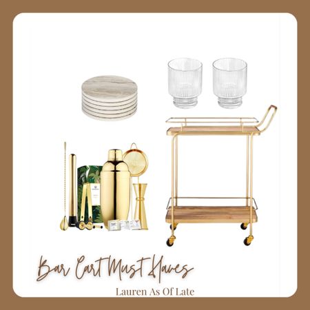 Bar cart | bar cart accessories | cocktail hour | cocktail bar | at home bar | party decor | kitchen must haves 

#LTKFind #LTKhome