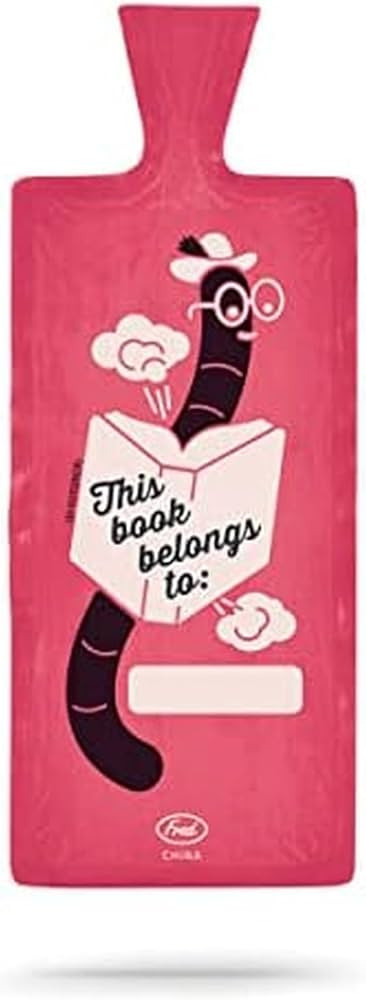 Genuine Fred Bookie Cushion, Whoopee Cushion Bookmark, Pink | Amazon (US)