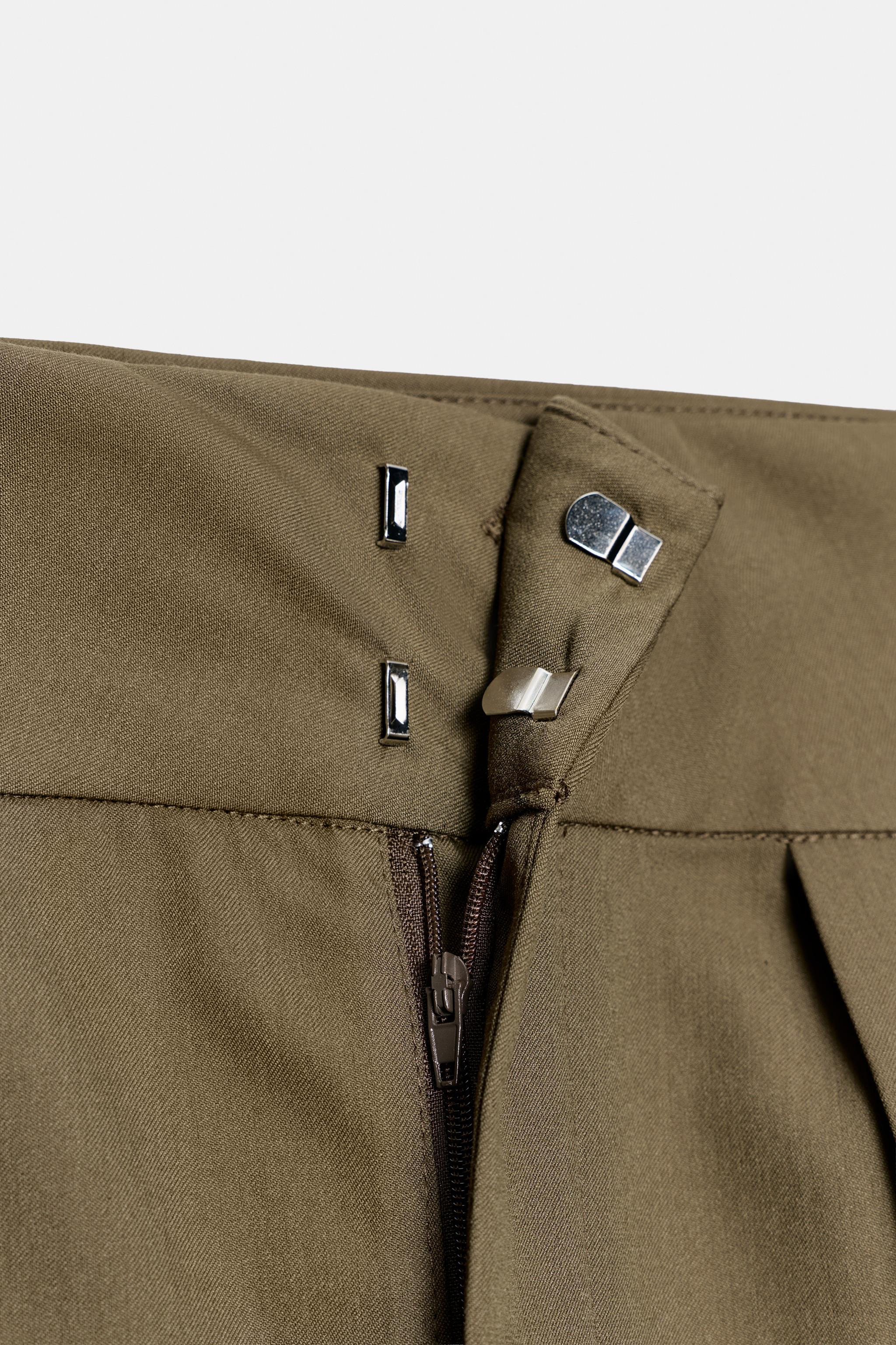 BALLOON TROUSERS WITH PLEATS | Zara UK