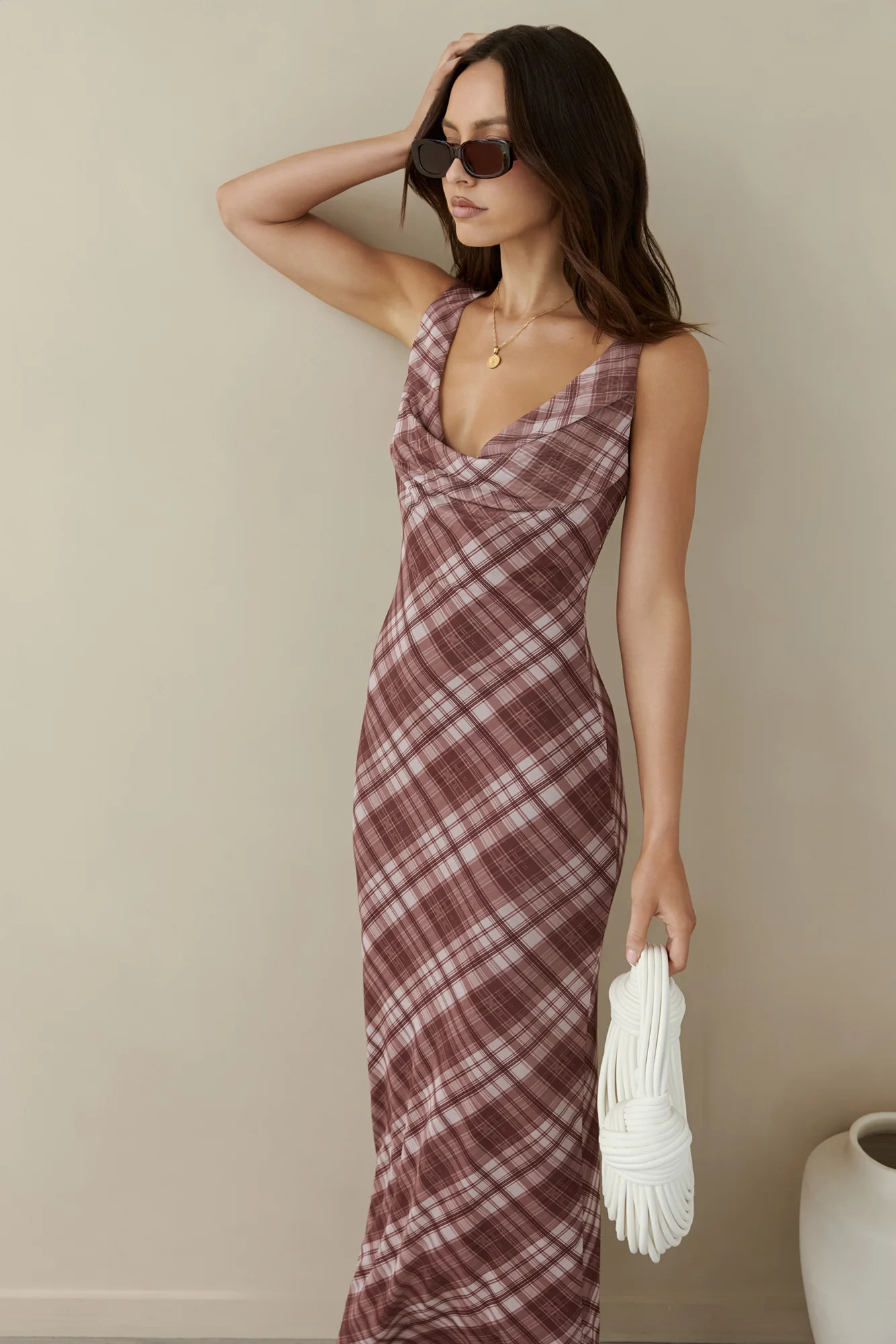 Love And Dreams Maxi Dress Brown | Fortunate One