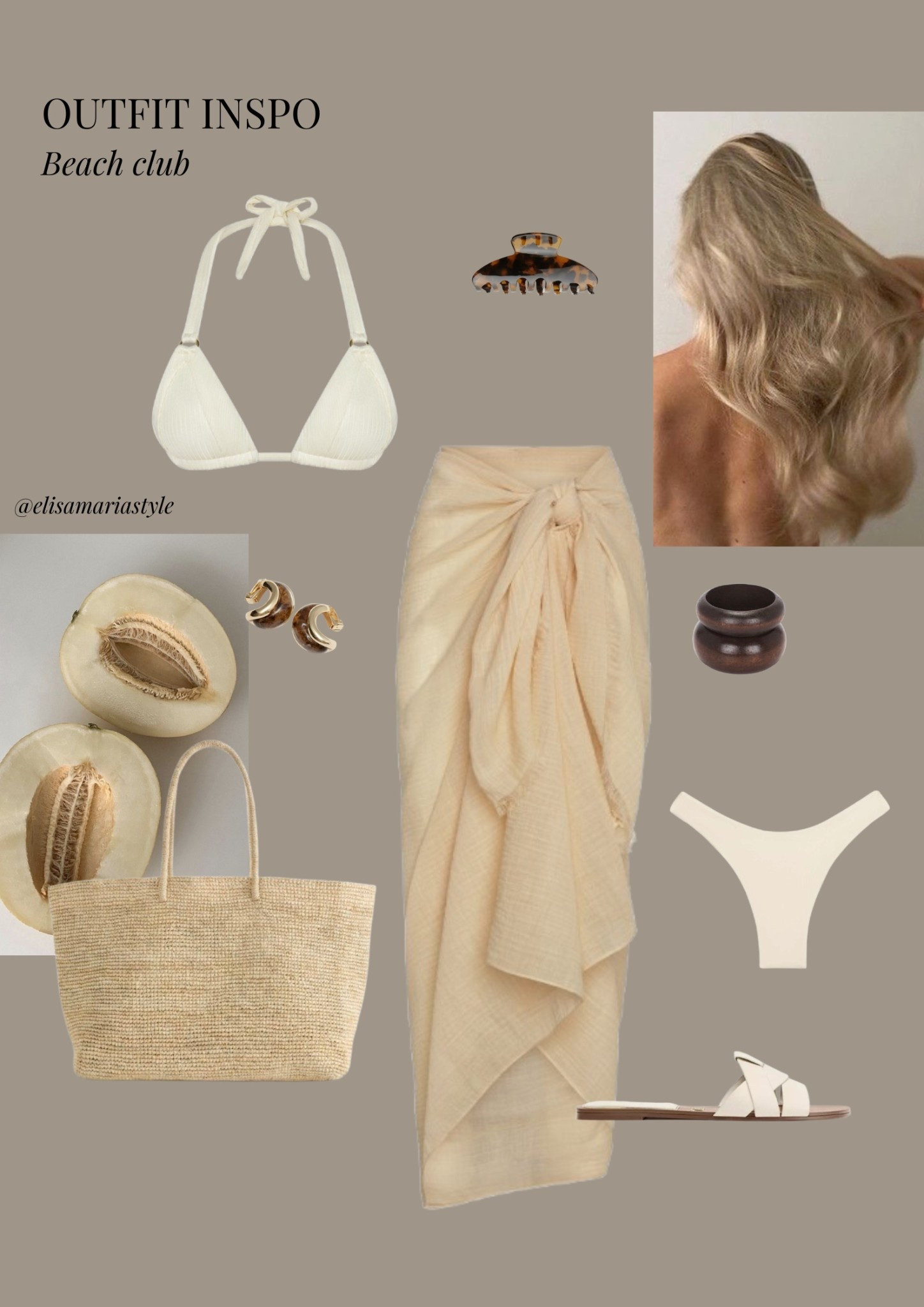 Beach club, pool day holiday outfit idea 🤍

#LTKstyletip #LTKsummer #LTKswimwear