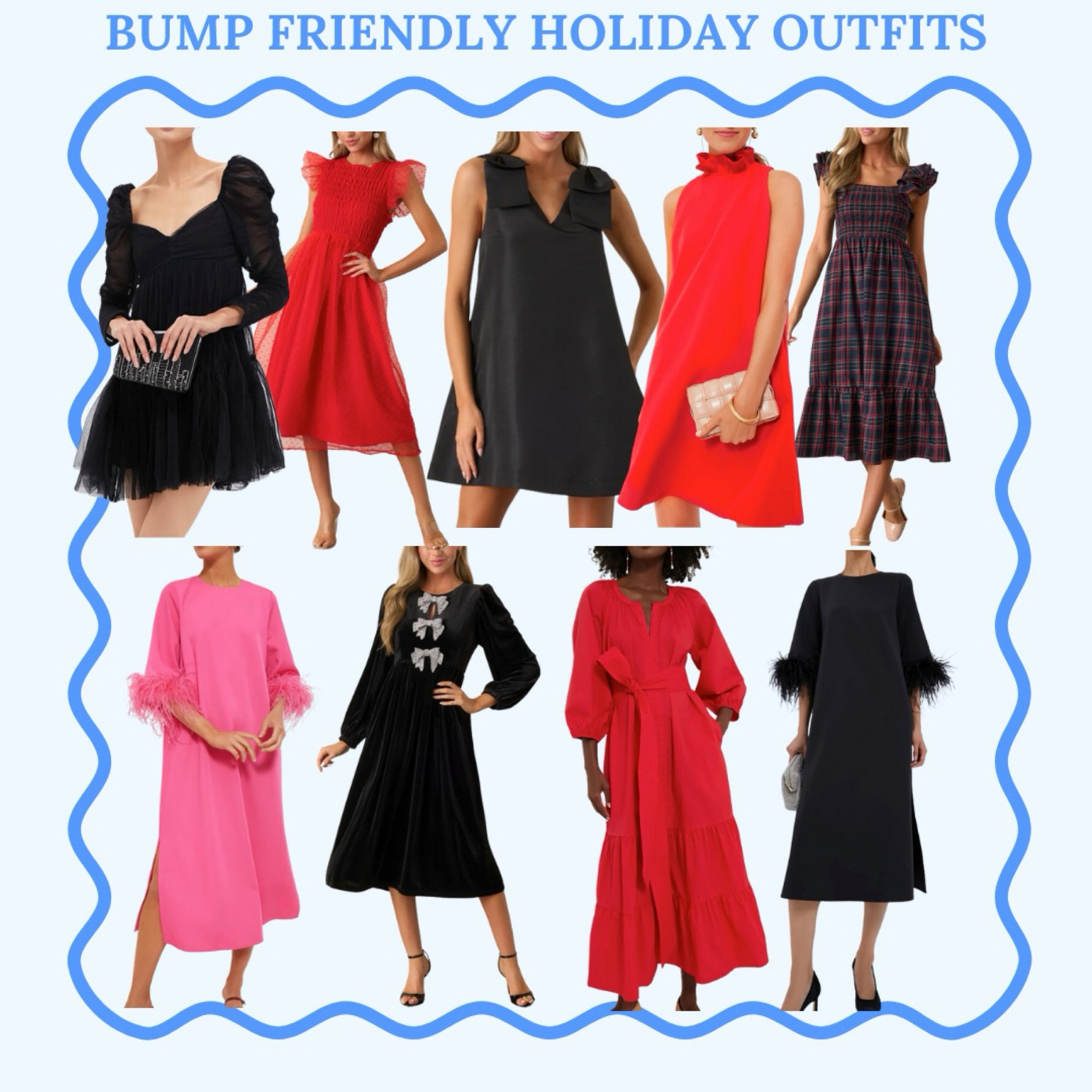 bump friendly holiday outfits
pregnancy style 