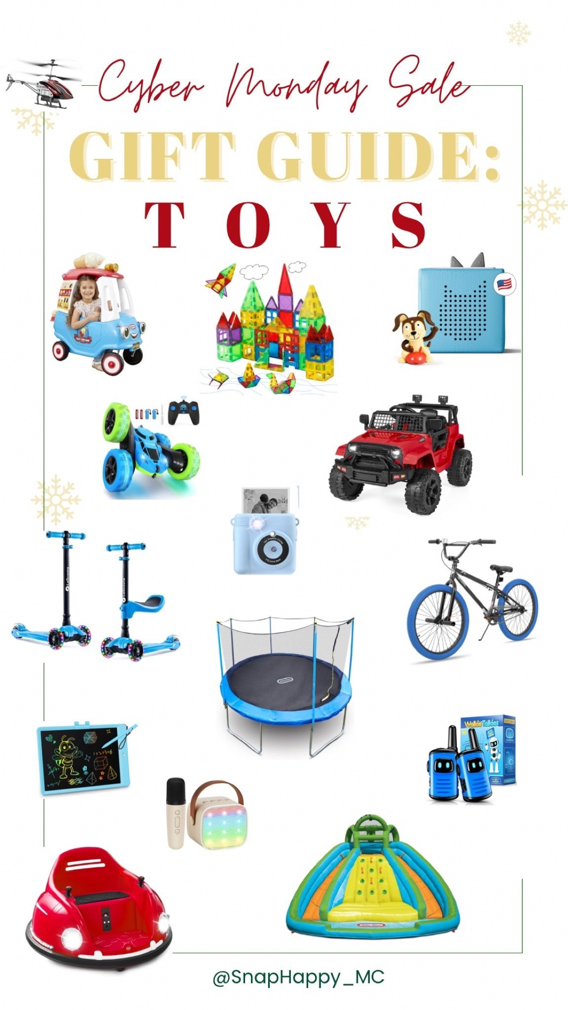 CYBER MONDAY SALE on KIDS’ TOYS! These holiday gifts are perfect for kids- toddler, little boys, + little girls!

Kids gifts, Christmas gifts, boys gifts, girl gifts, toddler gifts  

#LTKHoliday #LTKSaleAlert #LTKGiftGuide
