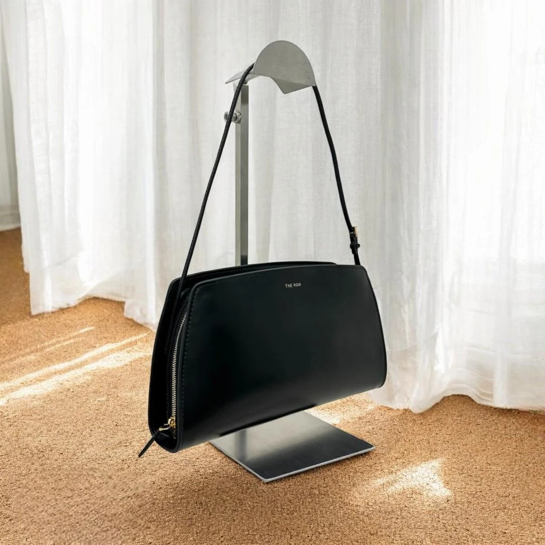 Luxury Dalia Leather Tote Bag, Elegant Row Handcrafted Margaux Top Handle Bag, Row Everyday Acces... | Etsy (US)