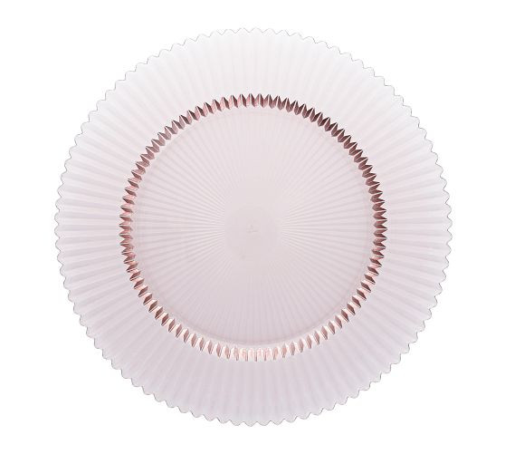 Fluted Charger, Set of 4 | Pottery Barn (US)
