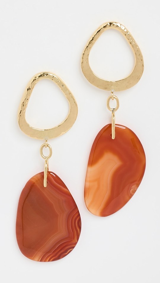 Tumbled Stone Earrings | Shopbop